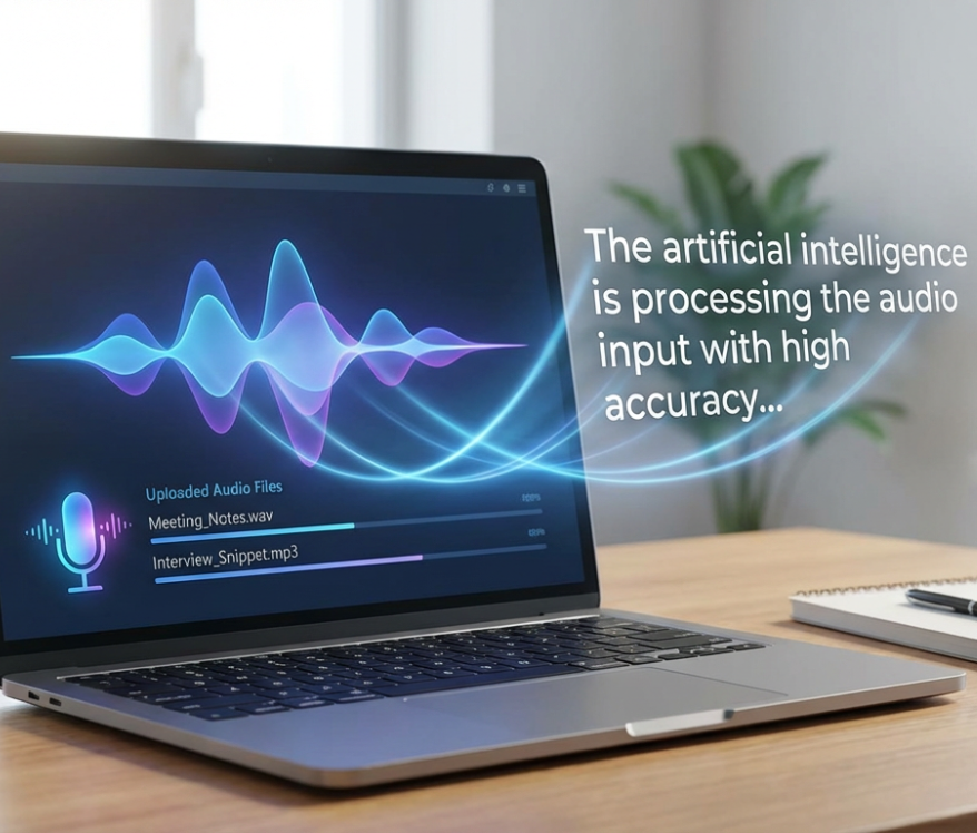 Upload, Analyze, Generate.